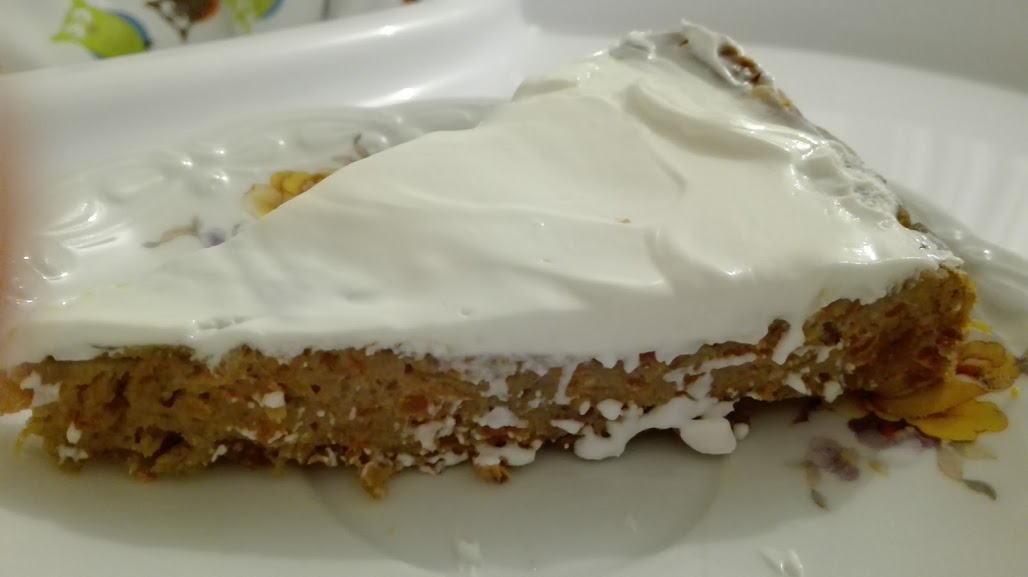 Carrot cake clasic și delicios baby-friendly