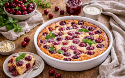 Clafoutis cu vișine