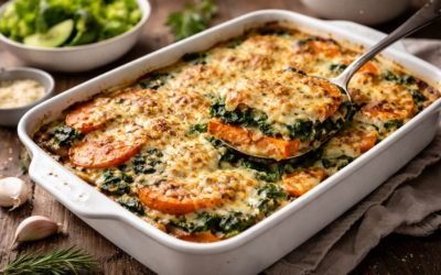 Budincă de cartof dulce și spanac – O rețetă simplă, cu amintiri din La Gomera